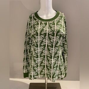 PACT organic cotton birch tree top women’s Large